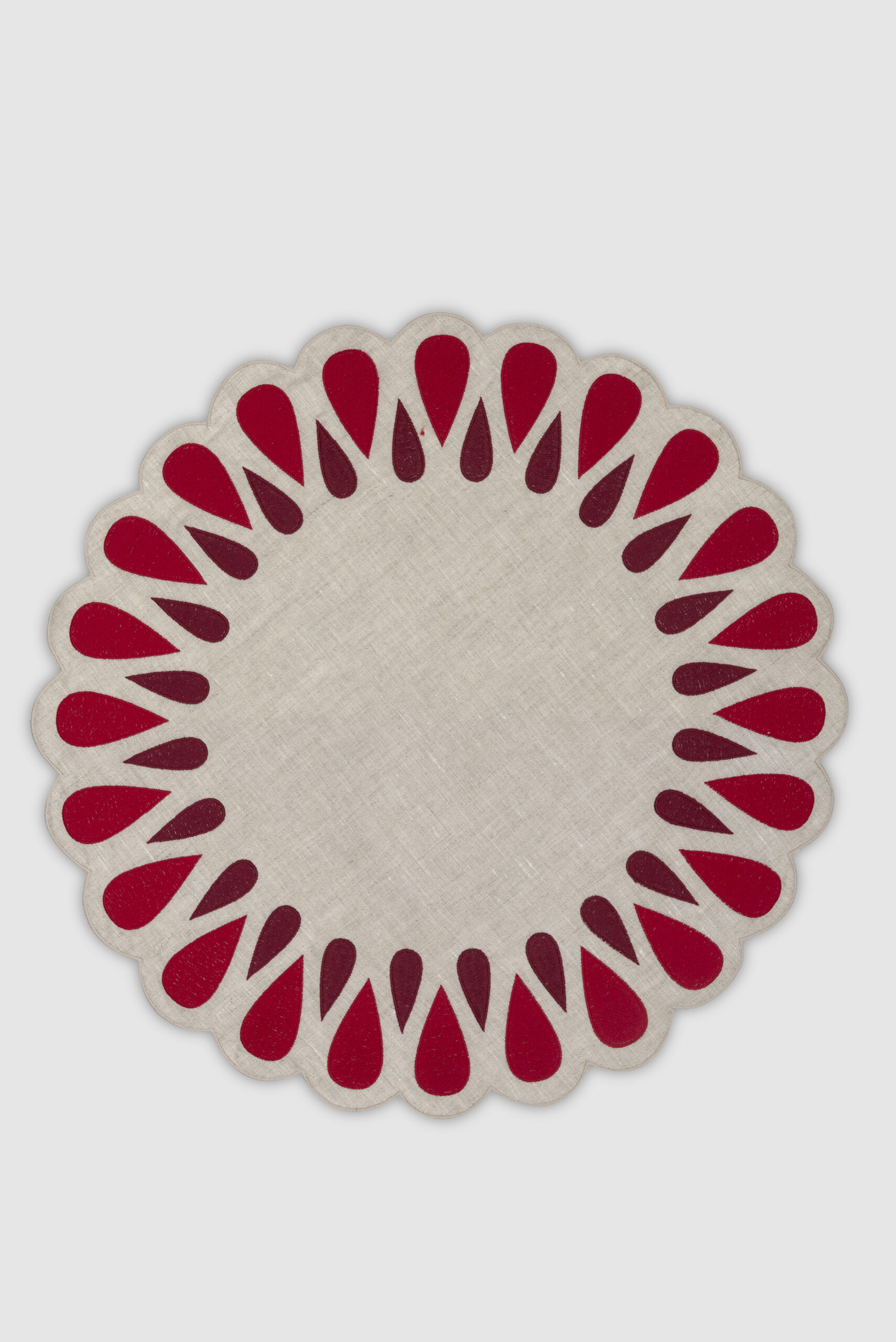 drops eco/red placemat